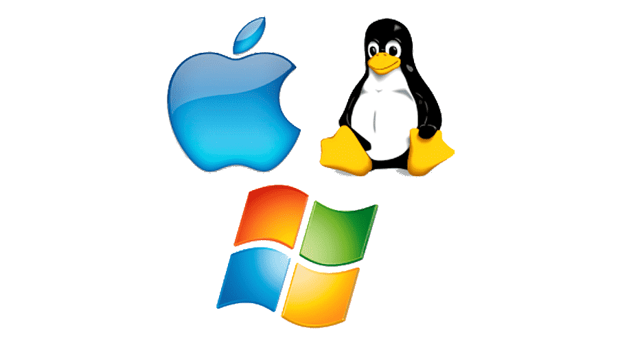 Logos Mac Linux Windows